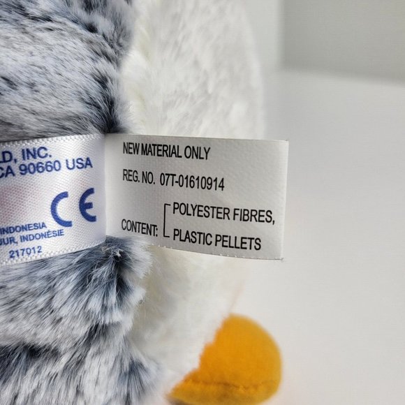 Aurora Plush Penguin Pom Pom Jewel Stuffed Animal Pink Winter Coat 2017 - Picture 15 of 16